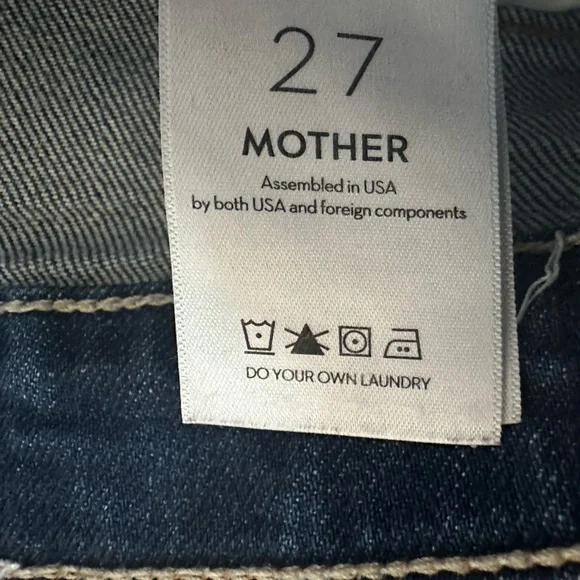MOTHER Tippy Top Frisky Flood Fray in Bad Reputation Size 28 - Picture 5 of 10